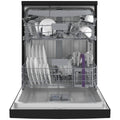 Beko 60cm Freestanding Dishwasher - 16 Place Settings, Black, SelfDry, AquaIntense Zone - BDFB1630B