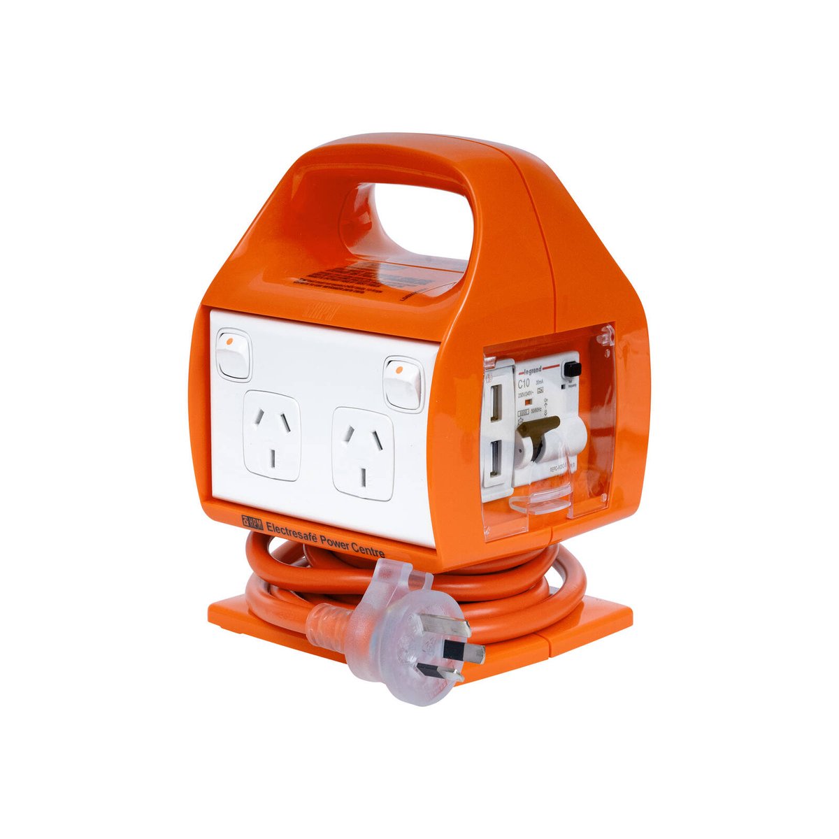 HPM Powercentre - 10 Amp - ABS - RCD Safety Switch - SuperSaverAU - view 2