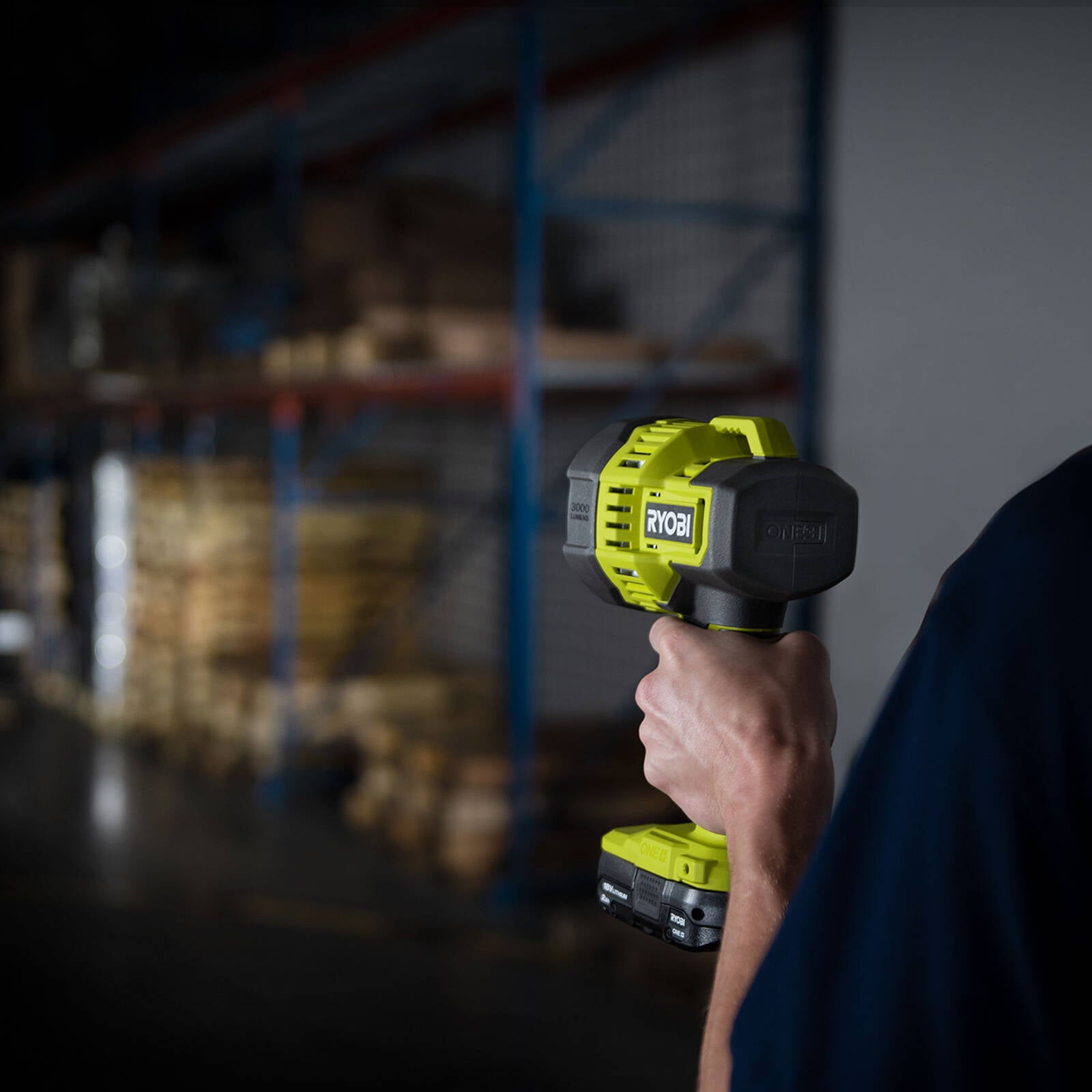 Ryobi 18V ONE+ LED Spotlight 35W RLS18 - Tool Only