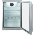 Bosston Grills 118L single door alfresco fridge - 304 stainless steel, right hinge, lockable - NAPSDRH