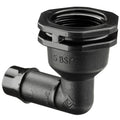 Pope 13 x 15mm Barbed Female Threaded Elbow - Single
