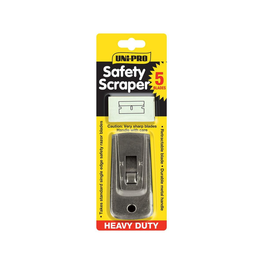 Uni Pro Safety Scraper - 5 Blades - Metal - Heavy Duty - SuperSaverAU - view 1