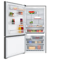 Electrolux 496L bottom mount fridge - left hinged, matte black, 6 star energy rating - EBE5007BD-L
