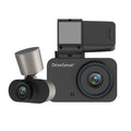 Andatech front and rear dash cam set - black, long rear camera cable, car charger - DVS-RANGERDUO