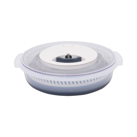 All Set 4.5L Collapsible Salad Spinner and Colander - Lightweight - Durable - SuperSaverAU - view 2