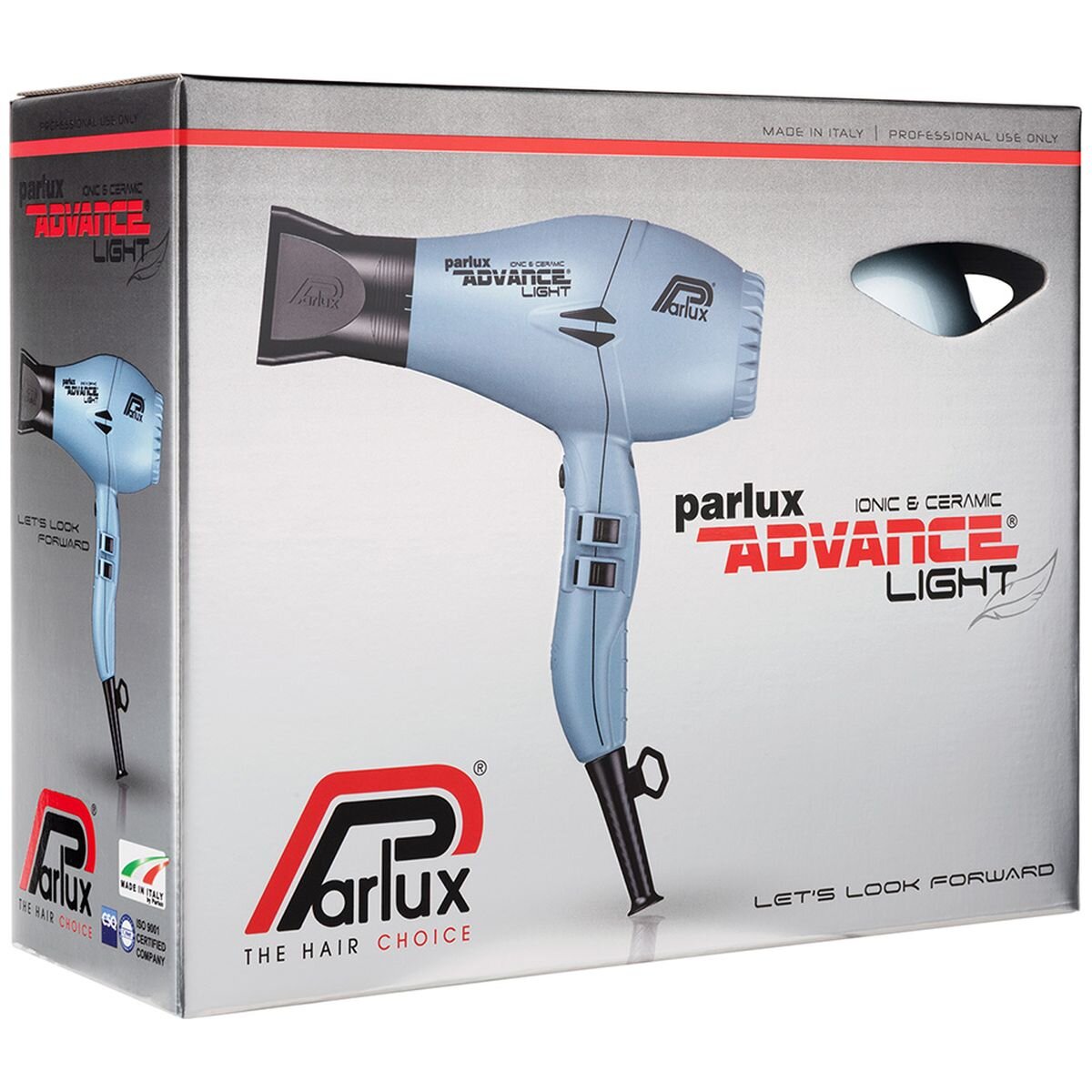 Parlux Advance Light Ionic and Ceramic Hair Dryer 2200W - Ice Blue - Italian Made - 150093