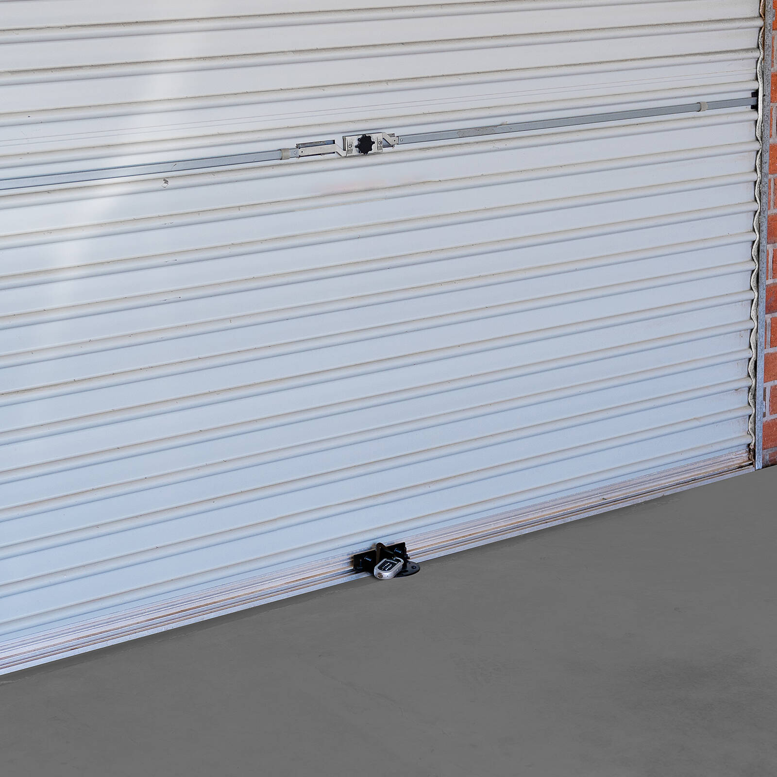 Taskmaster 100mm Black Matte Zinc Garage Door Floor Anchor