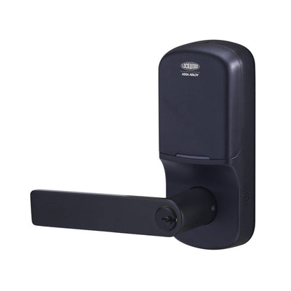 Lockwood SDL Smart Leverset - Keyless Entry - Matt Black - 145mm x 154mm