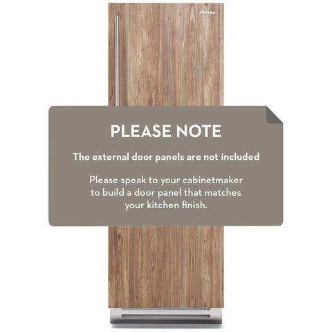 Fhiaba 494L Integrated Fridge Right Hinge - Total No Frost, Stainless Steel Interior - S7490FR6A