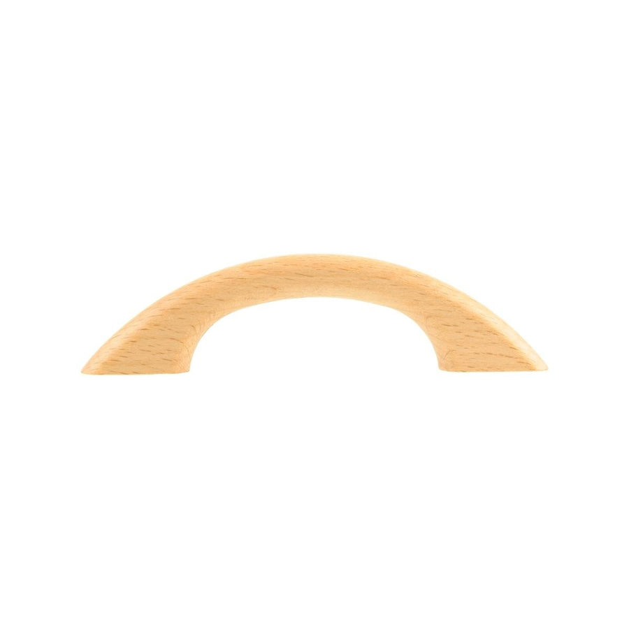 Prestige Beech Raised Bow Handle - 96mm - Oak Timber - Textural Beauty - SuperSaverAU - view 1