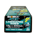 Bremick XTP Landscape Screws - 18g x 200mm - Galvanised - 25 Pack - Durable - SuperSaverAU - view 1