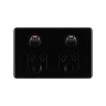 DETA X6 Black Double Power Point - 10amp Polycarbonate - Quick Install - SuperSaverAU - view 1