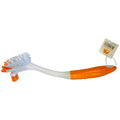 Morgan Traditional Dish Brush, Stiff Bristle PP, Soft-Grip Handle