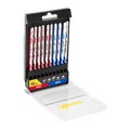 Kango 10 Piece All Purpose Jigsaw Blade Set - 102mm x 13mm x 124mm - Bi-Metal Blades for Timber & Metal Cutting - SuperSaverAU - view 3