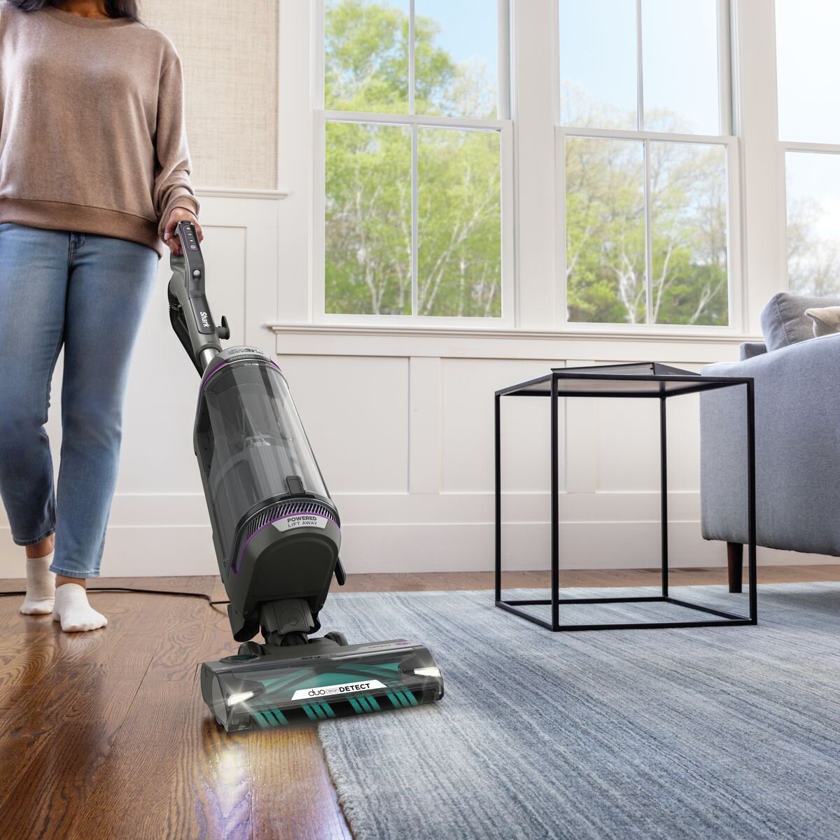 Shark PowerDetect corded upright vacuum - DuoClean Detect - odour neutraliser - LiftAway - AZ3900