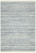 Rug Culture Skandi medium blue rug 225x155cm - hand loomed flatweave wool - SKAN310BLU225X155