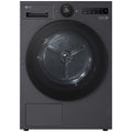 LG Series 9 10kg Heat Pump Dryer - Matte Black, 9 Star Energy Rating, Allergy Care - DXH9-10MB