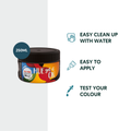 Taubmans Hi C Red Sample Pot 250ml Water-Based Easy Clean Paint - SuperSaverAU - view 2