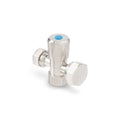 Brasshards 2 Way Under Sink Valve 20mm x 15mm Stainless Steel - Durable Design - Easy Installation - SuperSaverAU - view 1