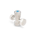 Brasshards 20 x 15mm Stainless Steel 2 Way Under Sink Valve