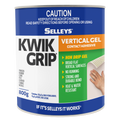 Selleys 800g Kwik Grip Vertical Gel Contact Adhesive - Solvent-Based, Non-Run