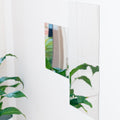 Edge Acrylic Mirror 300 x 300mm Square Self Adhesive Shatter Proof