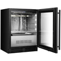 KingsBottle 98L Under Counter Steak and Meat Ager - Black, Right Hinge, Glass Door - KB50SA-FG-RHH