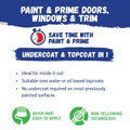 British Paints Paint & Prime - 4L - Semi Gloss - Non-Yellowing Technology - SuperSaverAU - view 2