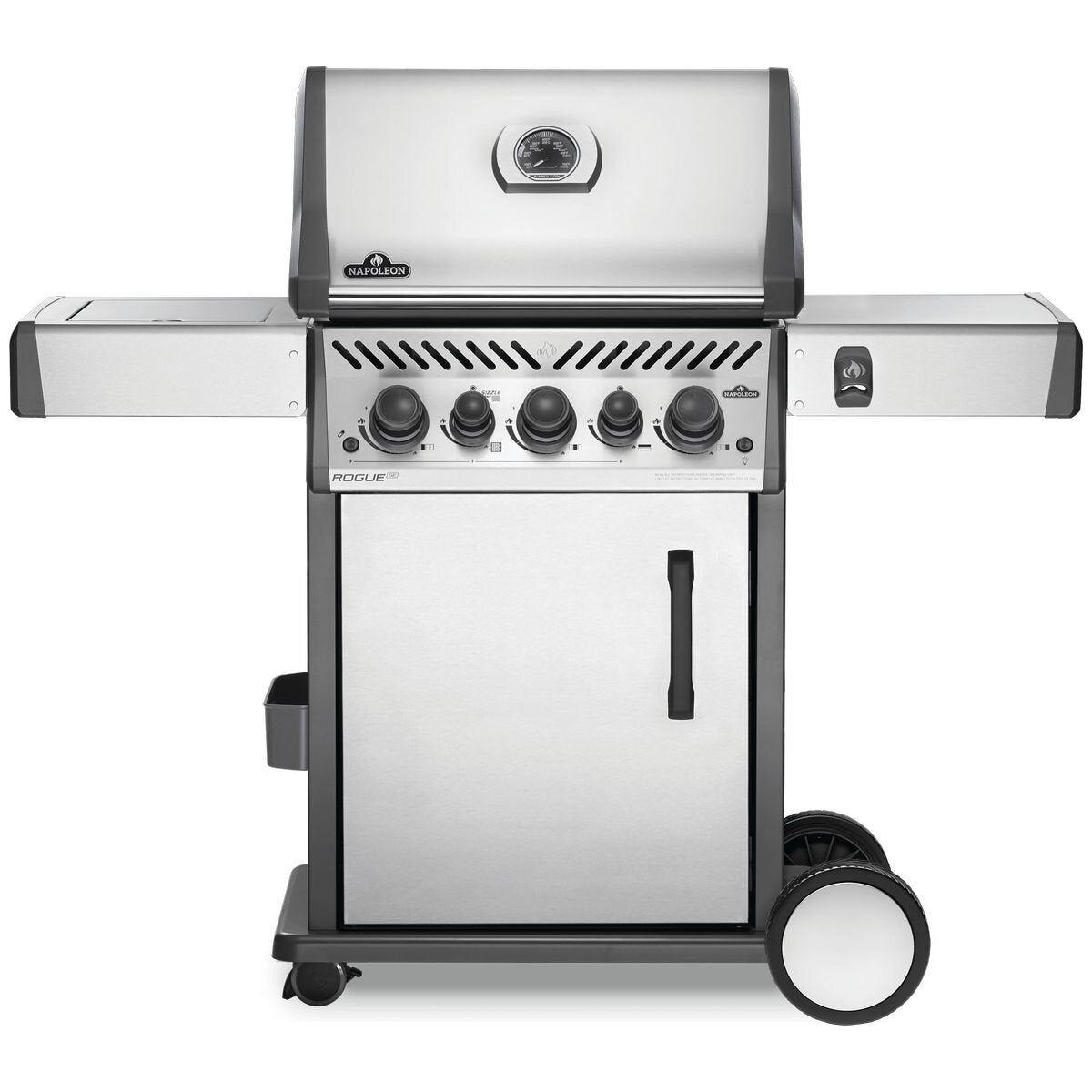 Napoleon Rogue SE 425 Natural Gas 3 Burner BBQ - Stainless Steel - Infrared Side Burner - RSE425RSIBNSS-1-AU