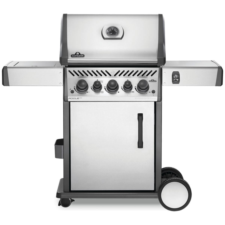 Napoleon Rogue SE 425 Natural Gas 3 Burner BBQ - Stainless Steel - Infrared Side Burner - RSE425RSIBNSS-1-AU