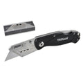 Trojan Folding Utility Knife - Compact Design - 5x SK5 Steel Blades - 150mm x 25mm x 190mm - SuperSaverAU - view 4