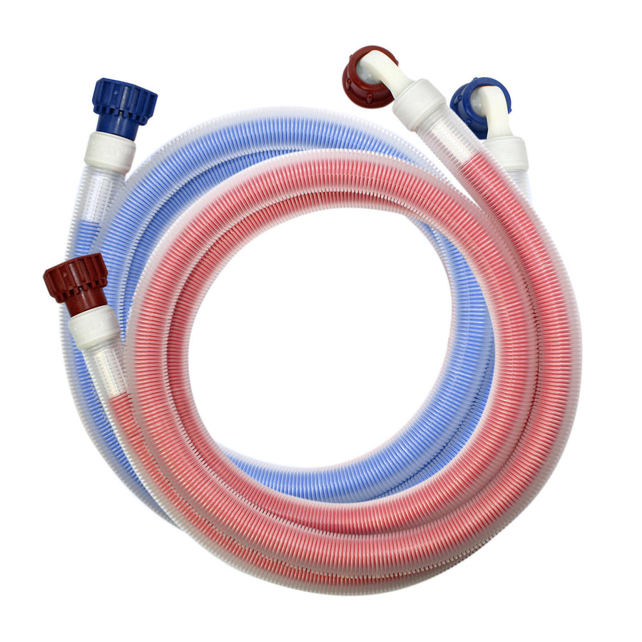 Boston 2m Burst Alert Washing Machine & Dishwasher Inlet Hose Twin Pack