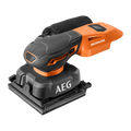 AEG 18V Sub Compact Sheet Sander Skin Only - 160mm x 109mm x 234mm - Precision Sanding Tool - SuperSaverAU - view 1