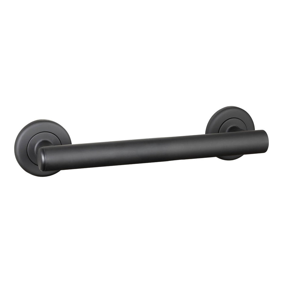 Evekare 300mm Matte Black Linear Grab Rail - Stainless Steel - 250kg Support - SuperSaverAU - view 1