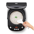 Breville the Rice Box Pro rice cooker - 10 cup capacity, Fuzzy Logic, eight presets, silver - LRC470BSS