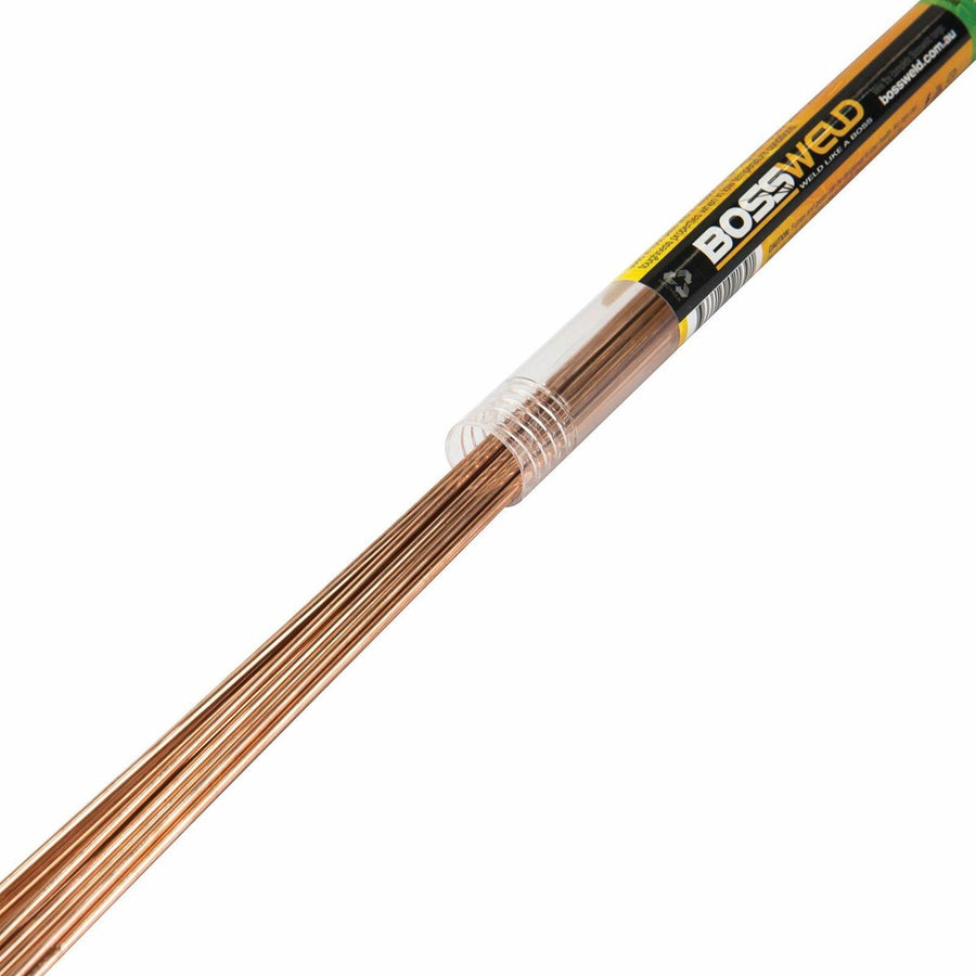 Bossweld S6 TIG Rod 1.6mm x 500mm Mild Steel Toughness Benefits - SuperSaverAU - view 1
