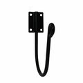 Rapid Heritage Wall Mount Hose Hook Powder Coated Steel 30m - Black