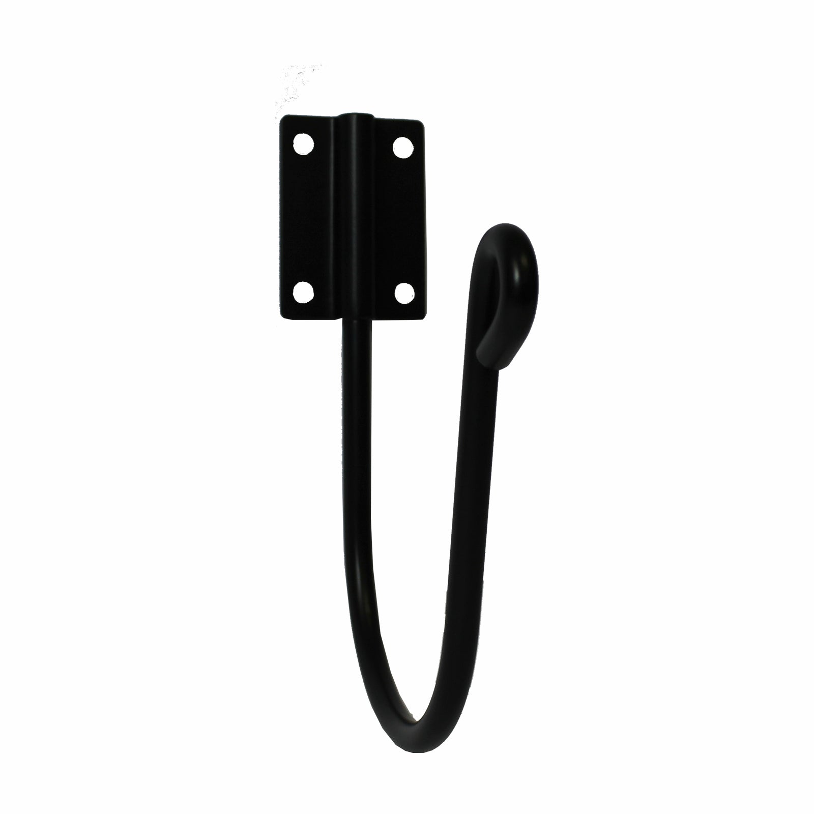 Rapid Heritage Wall Mount Hose Hook Powder Coated Steel 30m - Black