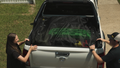 Lion Dual Cab Tub-Fit Meshtech Cargo Net 1500 x 1500mm Black