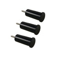 Adoored Black Stud Bino Deco Hook 3 Pack - 22mm x 64mm - Black - SuperSaverAU - view 1