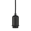 Brilliant Lighting Maggie Matt Black Plug-In DIY Suspension Pendant E27 21395/06