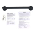 Evekare 450mm Matte Black Linear Grab Rail - Durable Support - 250kg Weight Rating - SuperSaverAU - view 4