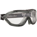 Protector Compact Safety Goggles - 20mm x 24mm x 27mm - Polycarbonate - Anti-Fog - SuperSaverAU - view 1