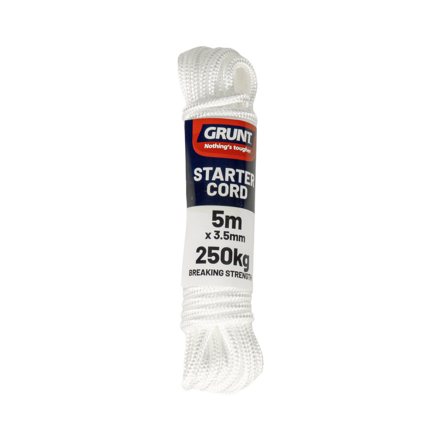 Grunt Starter Cord 3.5mm x 5m Nylon Durable UV Protected Fibres - SuperSaverAU - view 1