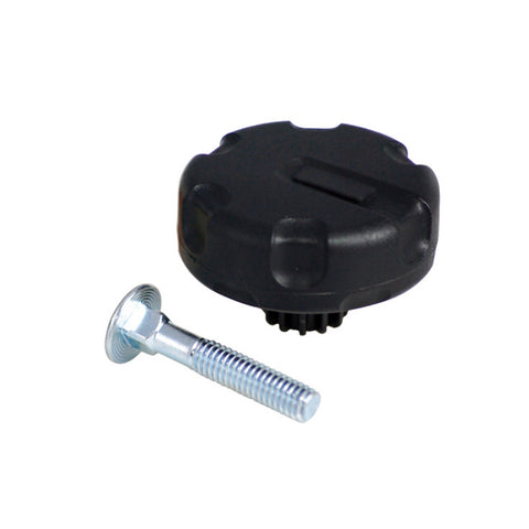 Lawnkeeper Handle Knob and Bolt, 30mm Plastic Mower Part