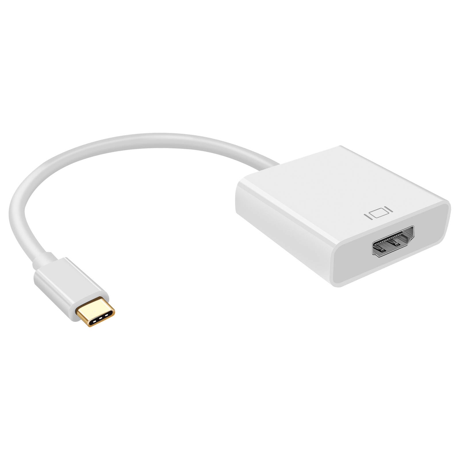 Antsig 15cm USB-C to HDMI Adapter White AP667B