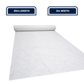 Grunt 2 x 20m Non Woven Geotextile Drainage Membrane Fabric