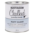 Rust Oleum Chalked Protective Topcoat 887ml Matt Clear Durable Finish - SuperSaverAU - view 1