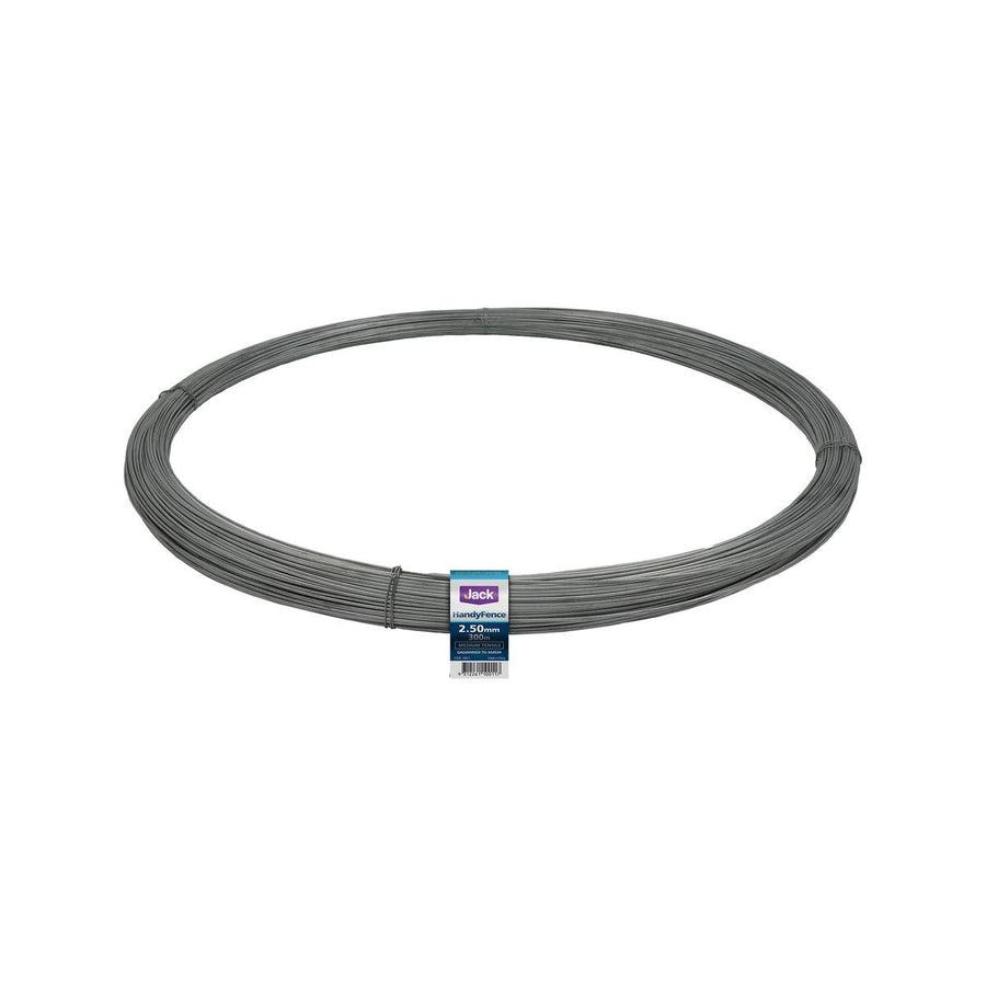 Jack Handyfence Wire - 2.5mm x 300m - Galvanised - Durable & Soft - SuperSaverAU - view 1