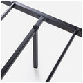 Zinus King Quick Lock metal bed frame - black steel, 35.5cm frame height - AU-QLSP-14K